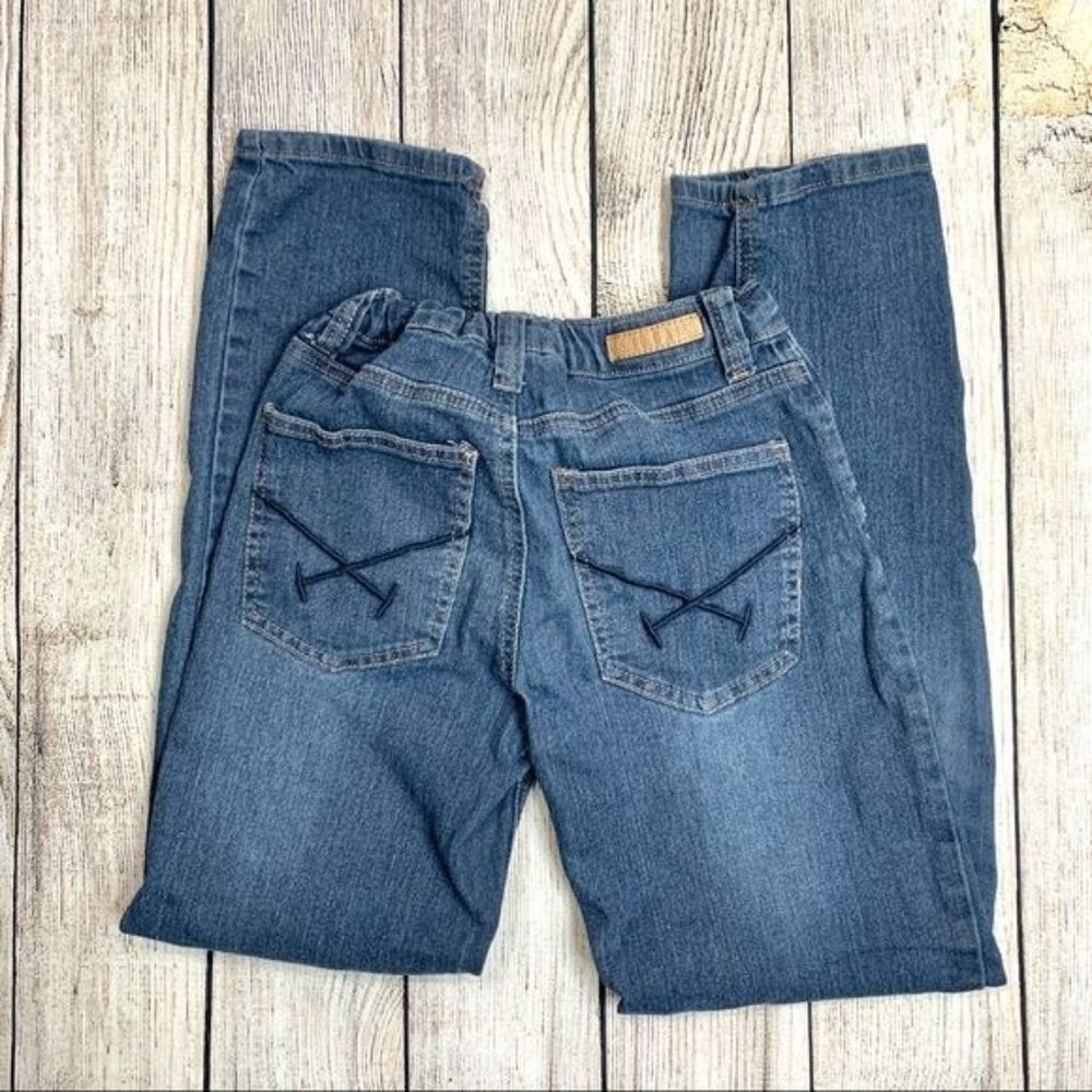 US Polo Assn Boys Adjustable Waist Straight Jeans Boys Size 10 - Picture 5 of 9